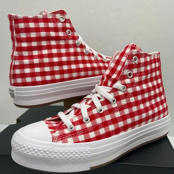 Converse WMNS Checkered High-Top
CTAS EVA LIFT HI
VINTAGE WHITE/RED Sneakers - Picture 10 of 16